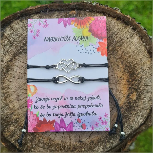 Set zapestnic NAJBOLJŠA MAMI